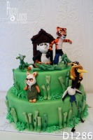 Kung fu panda torta