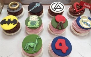 Cupcakes sa likovima iz crtaća